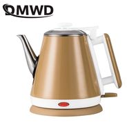 DMWD 1.2L Mini Electric kettle Portable water Heater Teapot Coffee warmer Anti-scald Stainless Steel kettle Automatic power off