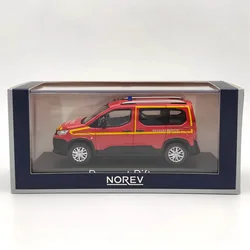 Norev-Coche de juguete Rifter Secours, modelo fundido a presión, regalo de Navidad, médico, rojo, 1/43