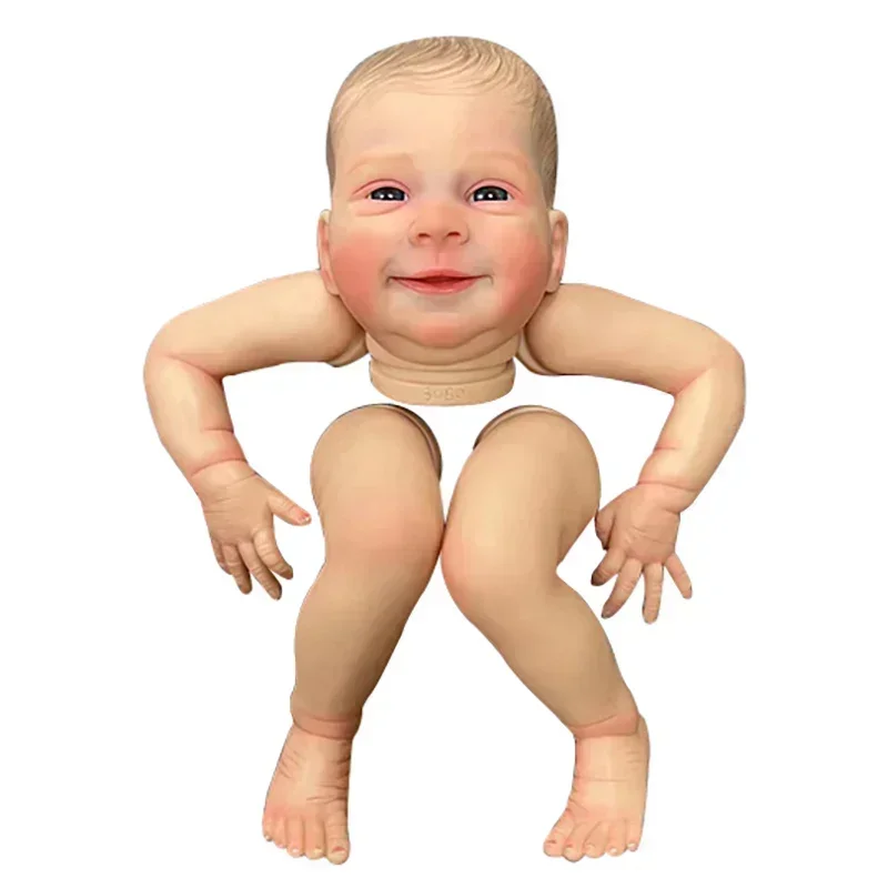 NPK 18 '' Kit de boneca reborn para bebê recém-nascido Sebastian Baby realista toque macio já pintado peças de boneca inacabadas