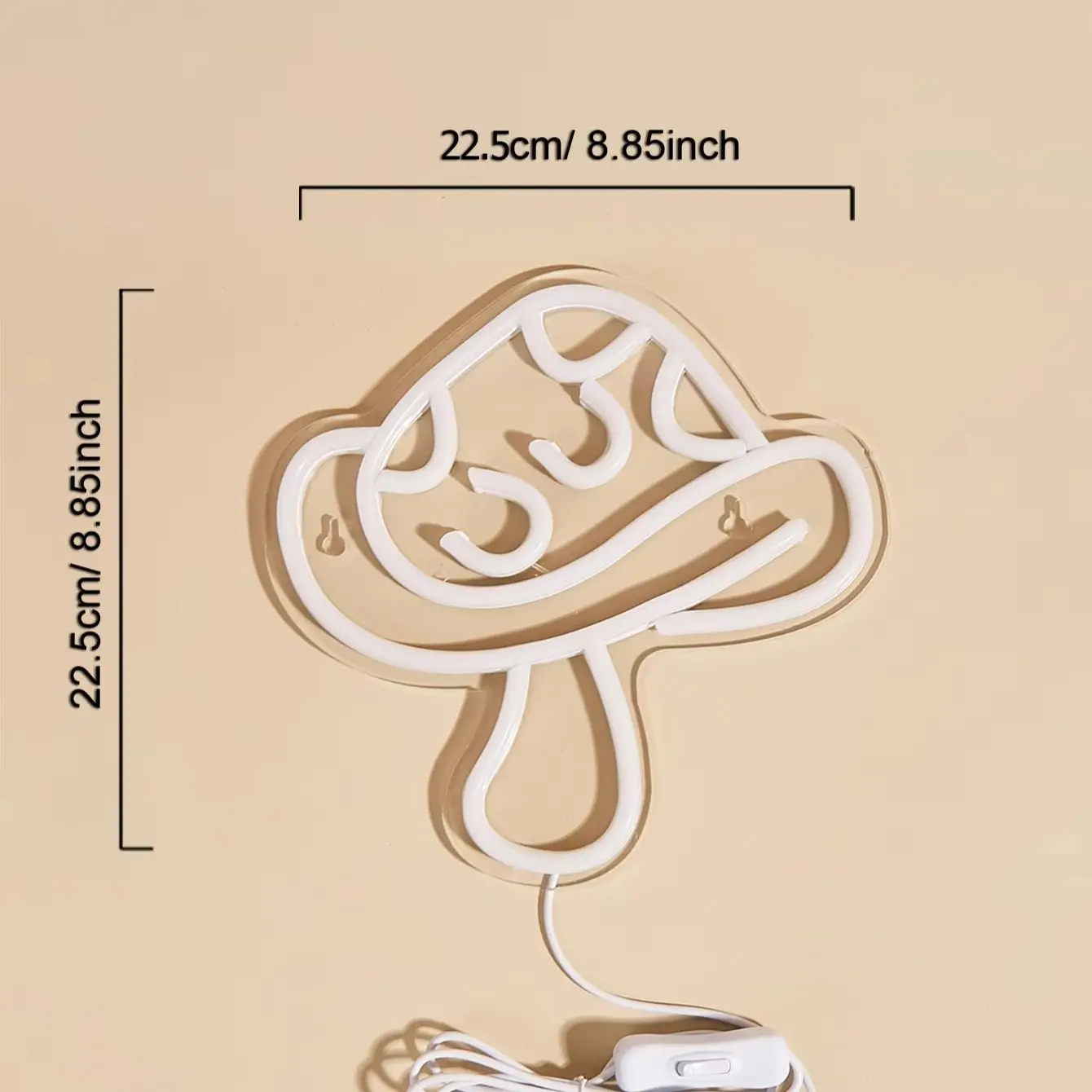 Chi-buy LED Neon Cowboy mushroom USB Powered Neon Signs Decor Lamp Signs Birthday Gift Wall Art For Bedroom Room Bar Shop