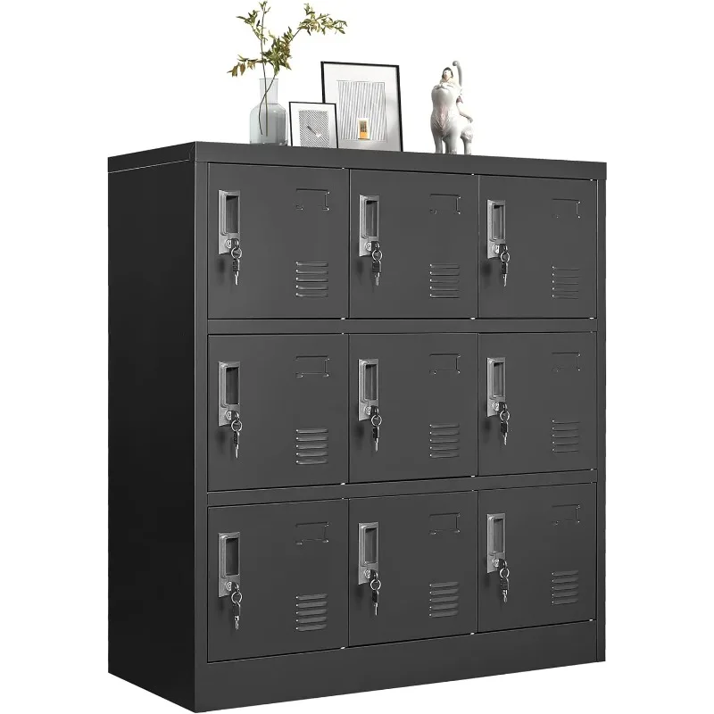 خزانة تخزين الموظفين، خزانة معدنية للموظفين، خزائن صالة الألعاب الرياضية الفولاذية مع فتحة للبطاقات، خزائن تخزين المكتب للمنزل، المدرسة