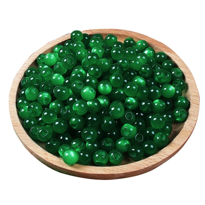 10Pcs 10mm Cheongsam Pearlescent DIY Sewing Buttons for Tang Suit Hanfu Resin Be