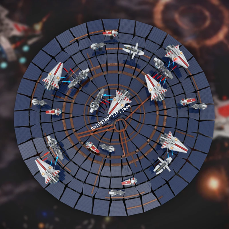 New 6509Pcs Famous Space War Series Movie Classic Campaign View Model Custom Puzzles Diy Creative Ideas Kids Toys Birthday Gifts
