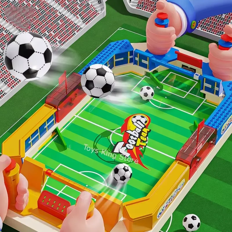 Large Football Table Game Kids Toys 2 Person Competitive Parent-child Portable Interactive Board Family Party Educational Game