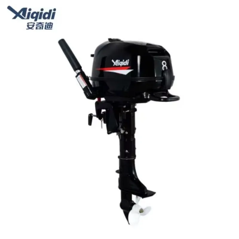 Marine Engine Outboard 8HP AIQIDI Factory Outlet F8 Manual Tiller Control Long/Short Shaft Motor