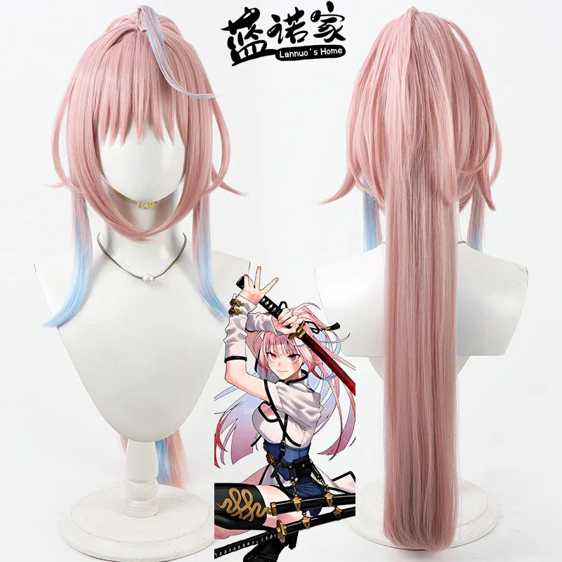 

Anime Elysian Street Ning Takarai Cos Cosplay Wig Halloween Carnival Party Props Synthetic Hair Heat Resistant Fiber + Wig Cap