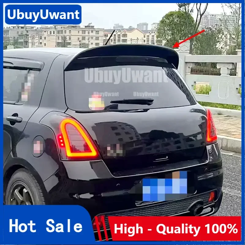 

Carbon Fiber Rear Roof Spoiler Fit for Suzuki Swift ZC11 ZC71 ZC31S Mk3 2005 2006 2007 2008 2009 2010 Spoon Style