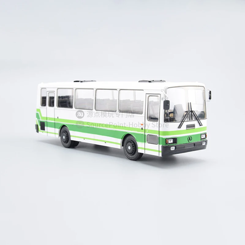 

1:43 Scale Diecast Alloy Intercity Bus LAZ-4207 Toys Cars Model JAVN072 Classics Nostalgia Adult Souvenir Gifts Static Display