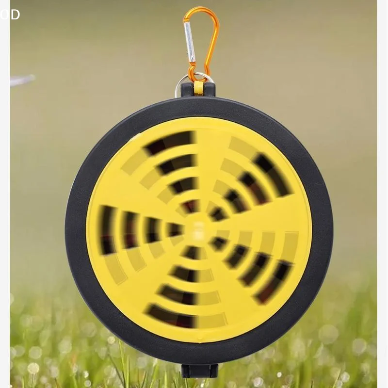 Portable Mosquito Coil Holder With Carabiner Clip Heat Resistant Shell For Camping Hiking Outdoor Trips