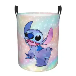 Custom Stitch Manga Laundry Hamper Large Clothes Storage Basket Toys Bin Organizer for Nursery