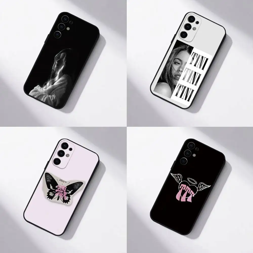 T-Tini T-Triple S-Stoessel Phone Case Black Silicone Soft For Samsung S25,S24,S21,S22,S23,S30,Ultra,S20,Plus,Fe,Lite
