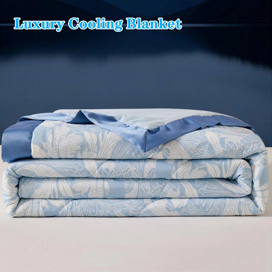 

Бамбуковое охлаждающее одеяло, летнее шелковистое охлаждающее одеяло, легкое гладкое одеяло с холодными и охлаждающими тканью, одеяла с кондиционером