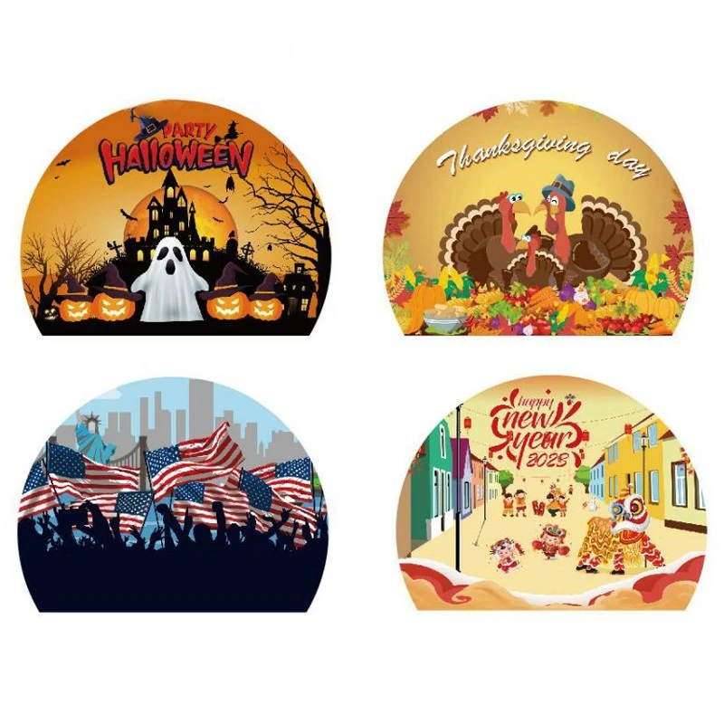 For Inflatable Thanksgiving/halloween/new Year/flag  Snow Globe Use