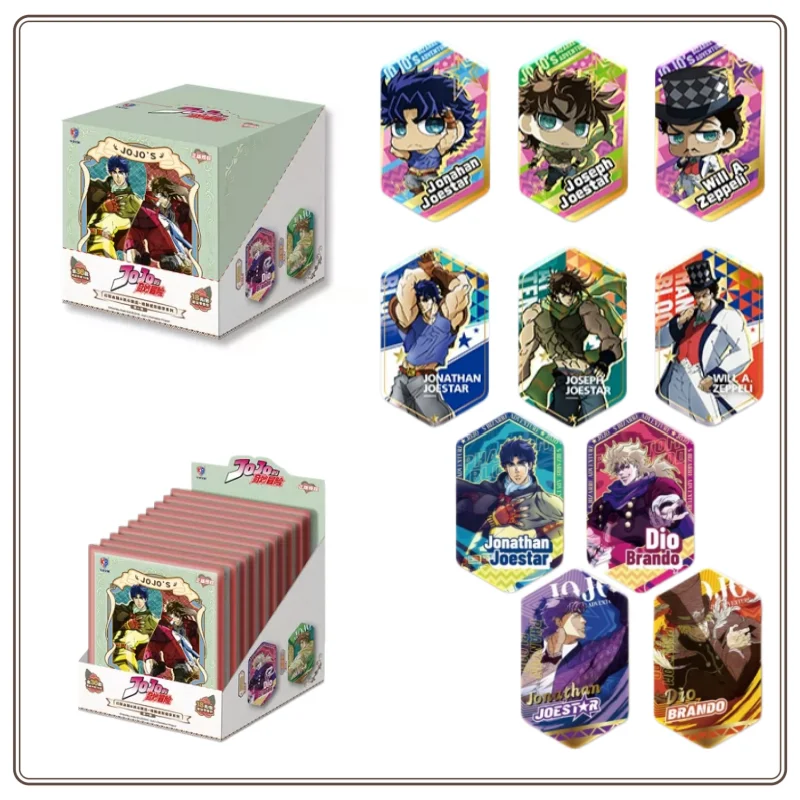 Original JoJo's Bizarre Adventure - Phantom Bloodline - Soul Pulse Reverse Shadow Series Badge 1st Wave Play Card in Stock