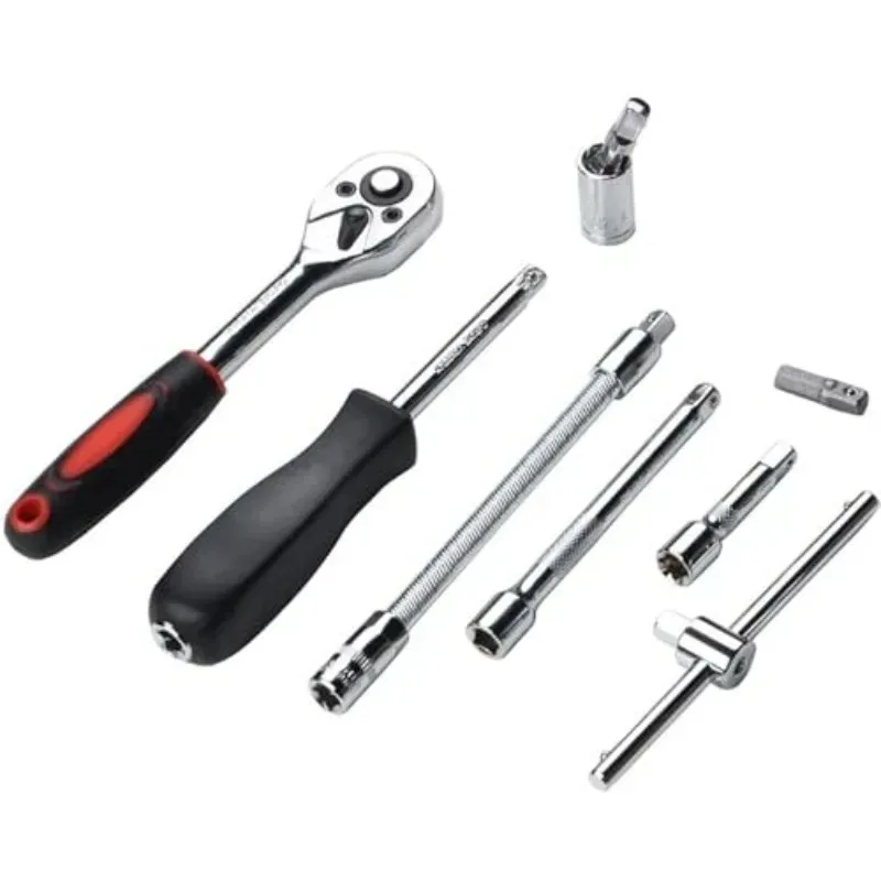 Bit Socket Wrench Set Metric Mechanic Tool Set Car Accessories 46pcs/set Drive Socket Set Ratchet Wrench Set Car Tool Kit