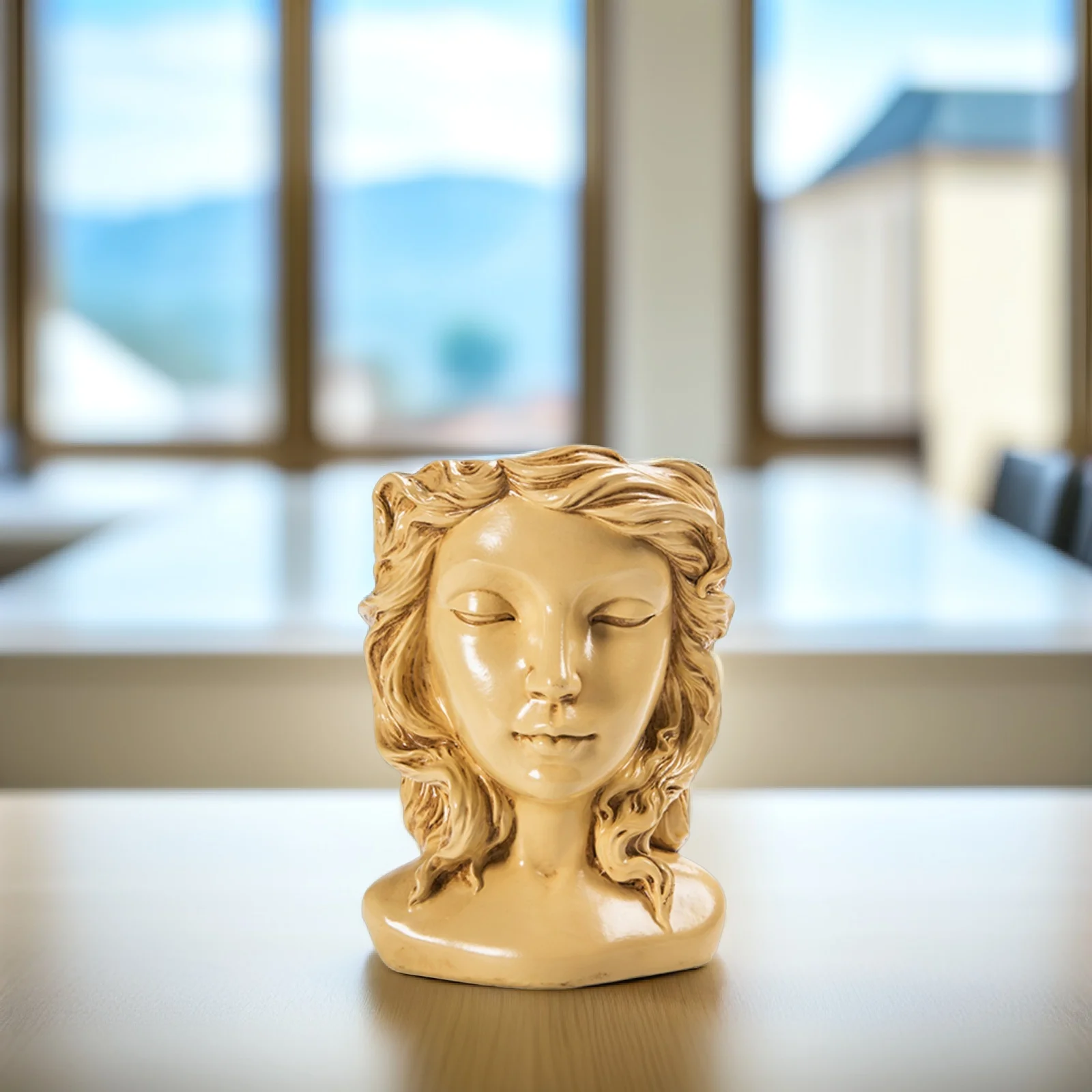 

Small Resin Succulent Plant Pot Indoor Decorative Container Perfect for Cactus Plants Planters for Indoor Plants