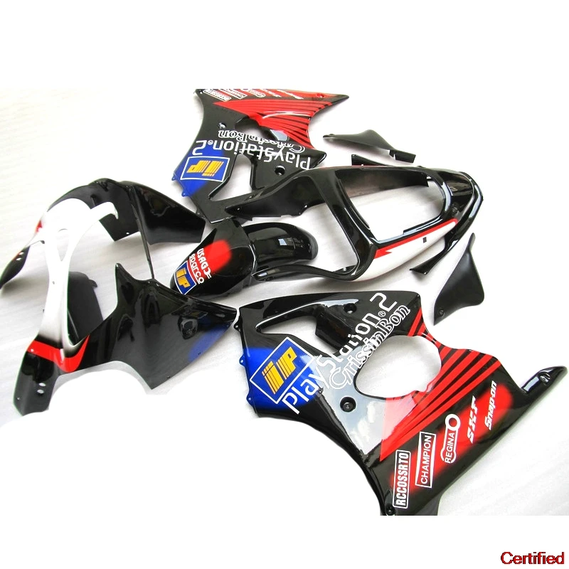 

Upgrade motorcycle fairings kit for Kawasaki Ninja ZX6R 2000-2002 fairing kits ZX 6R 00 01 02 bodyworks