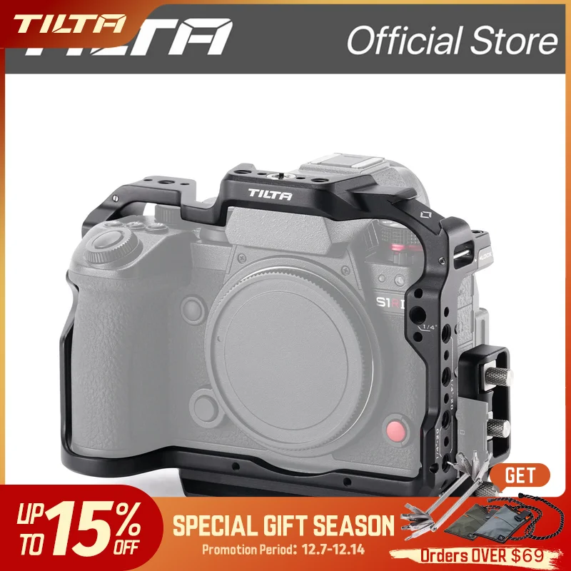 TILTA TA-T80-FCC قفص كاميرا كامل لباناسونيك S1R II لكاميرا Lumix S1R II، S5 II، S5 IIX، وG9 II #1