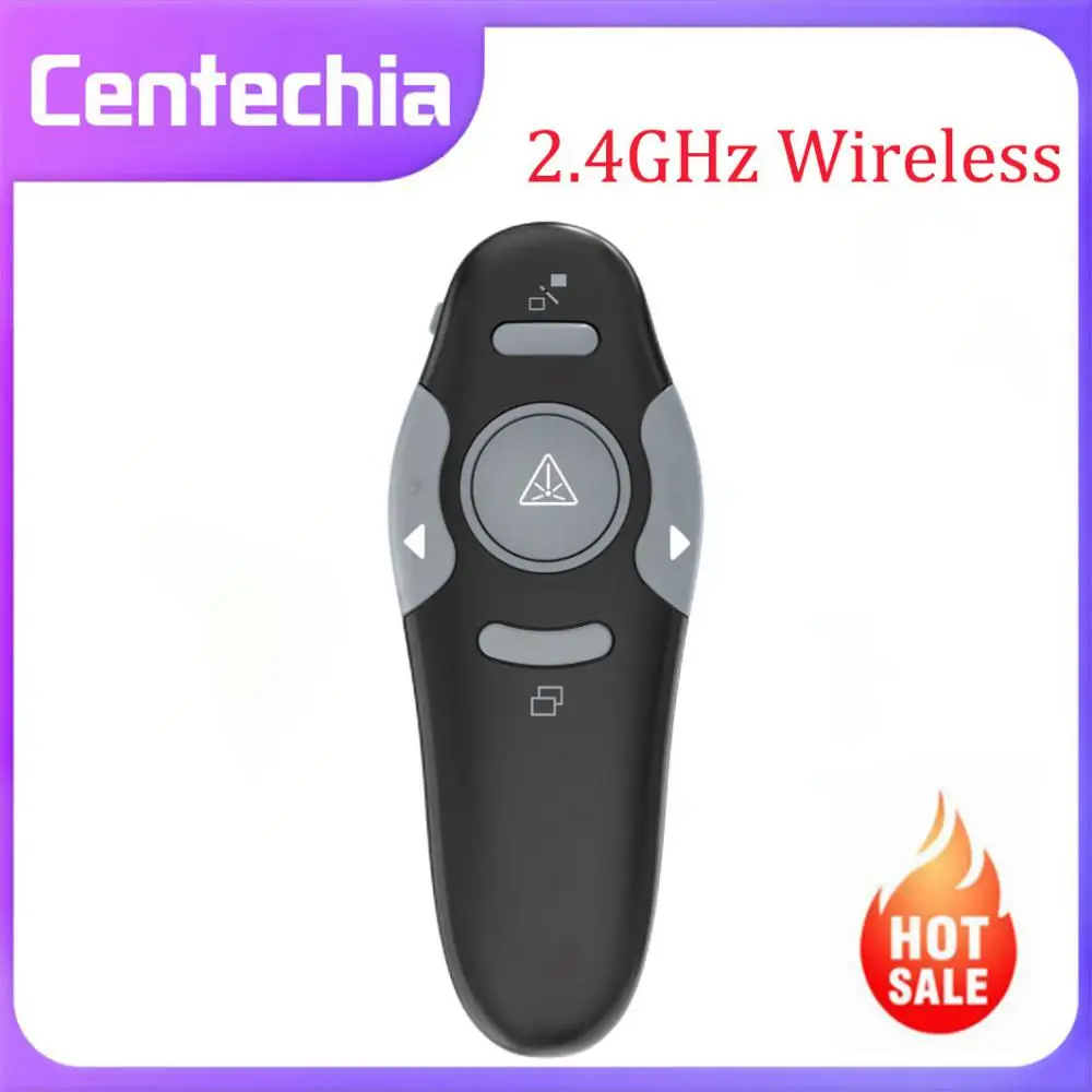 Wireless USB Powerpoint Presentation Flip PPT Pen 2.4GHz Pointer Clicker Presenter With Smart Light Remote Control Presentations