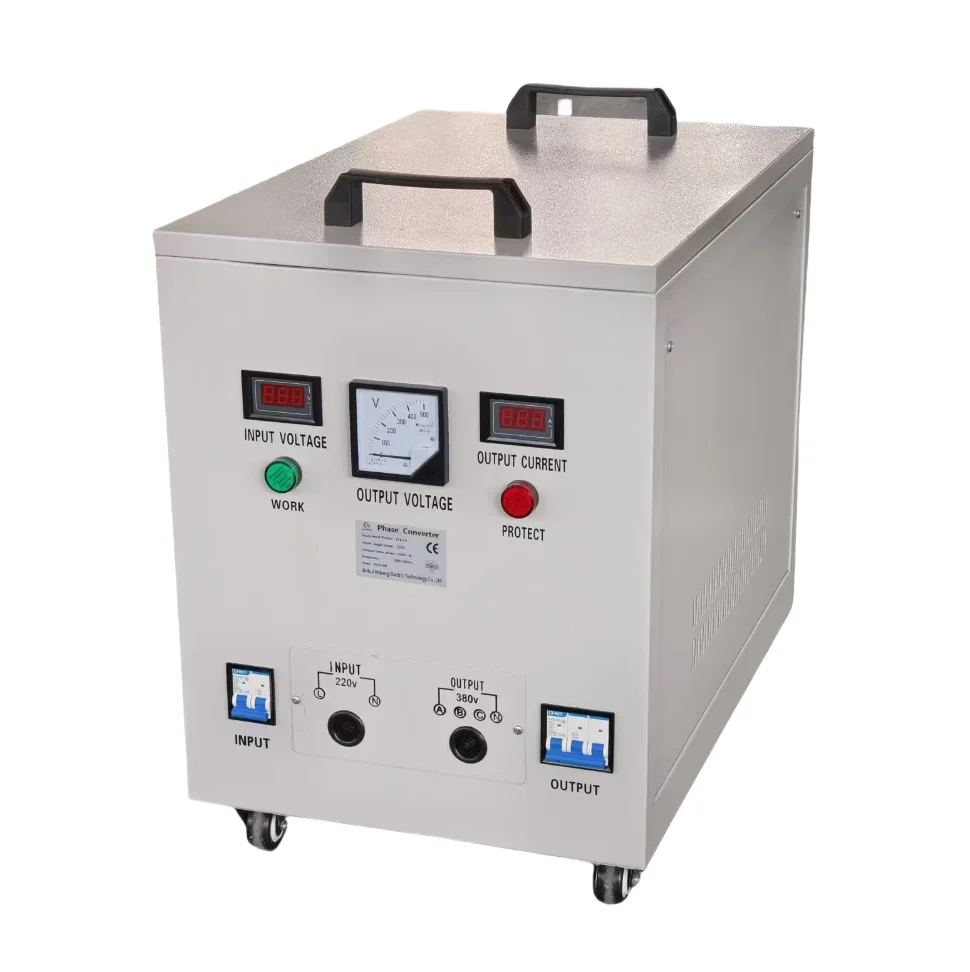 Single Phase to 3 Phase 240v 50/60hz Power Converter for Motor