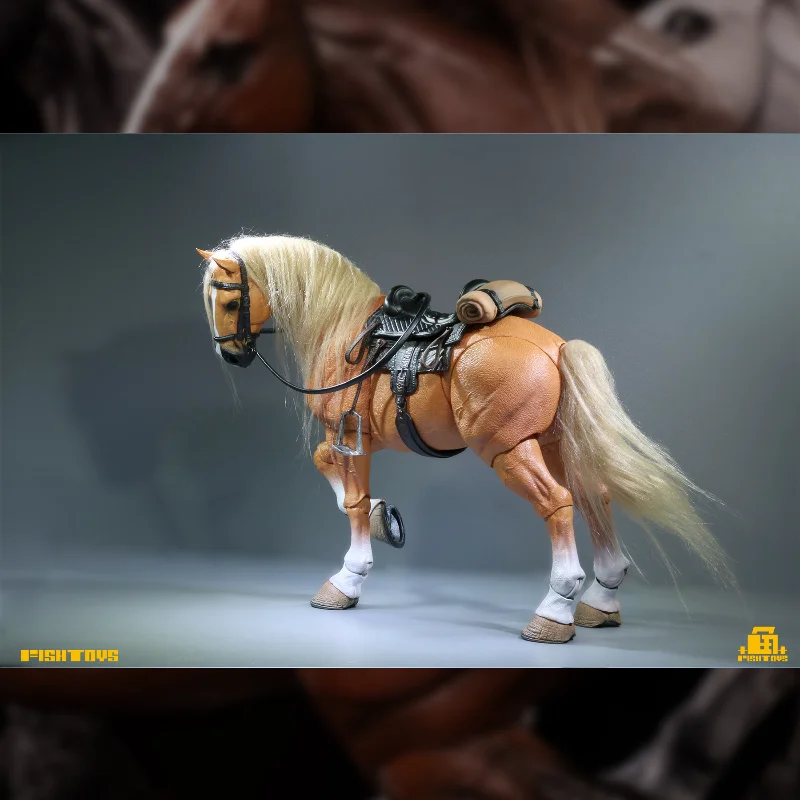 New Fish Toys FishToys D20Studio 1/12 Movable Horse Basic Black