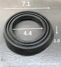 

2Pcs Durable Urinal Drain Flange Rubber Sealing Ring Leakproof Design Easy Installation Various Models Sturdy Rubber Drain Seal