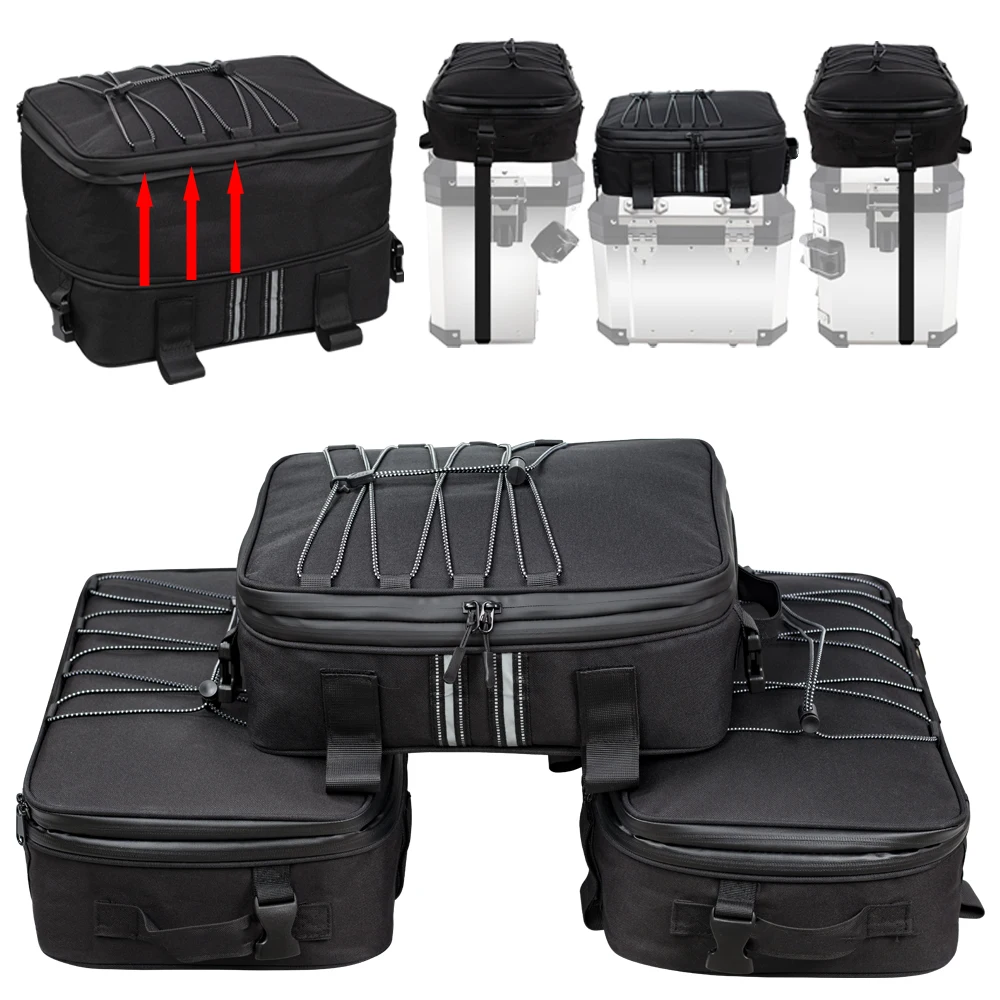 New Motorcycle Top Bags For BMW R 1200 1250 GS LC Adventure Top Box Panniers Bag Case Luggage Bags F650GS G310GS ADV Waterproof