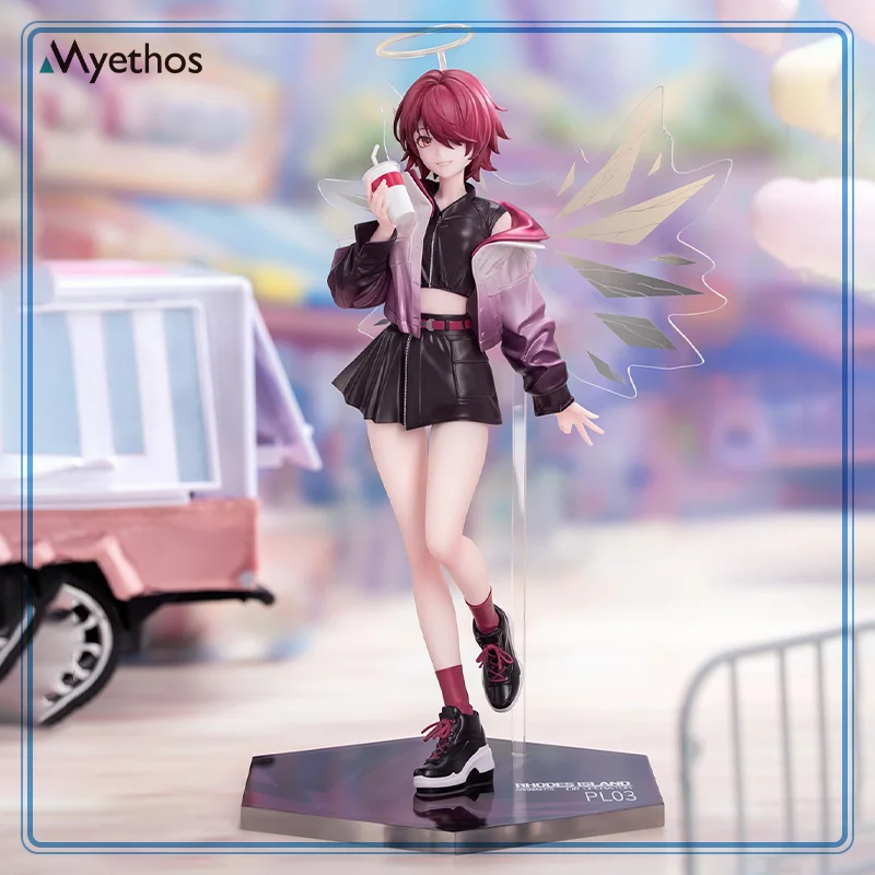 

【100% подлинный】Myethos Original Arknights Exusiai Gift+ 1/8–22 см Synesthesia Ambience Ver. Игровые персонажи, подарки, игрушки, модель