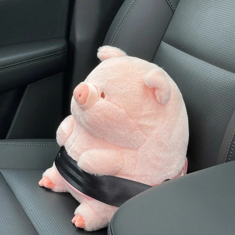 Co pilot accompanying doll lulu pig plush toy sleeping pillow doll comforting doll birthday gift