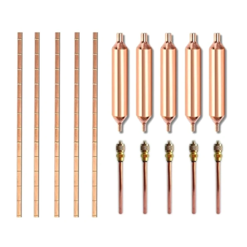 Air Conditioning Repair Tool Set Access Valves Texture Welding Rod