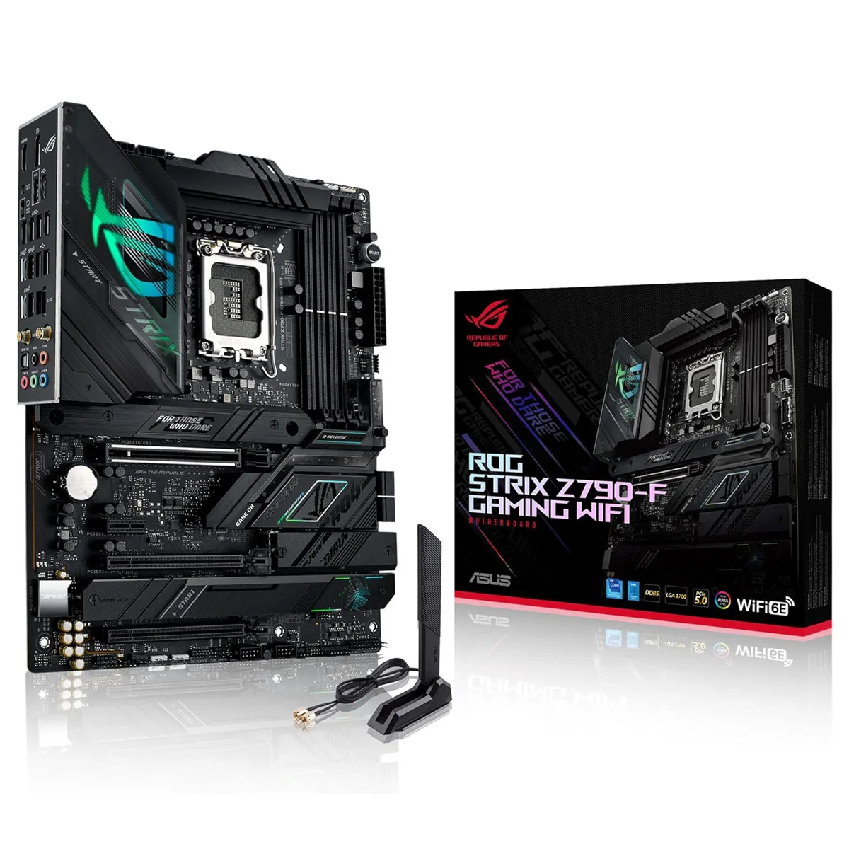 ROG STRIX Z890-F GAMING WIFI용 LGA1851 Intel Z890 메인보드 DDR5 AI 마더보드 비 ECC Intel Core Ultra 프로세서