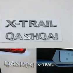For X-TRAIL XTrail T30 T31 2001-2013 4x4 dCi SVE Rear Boot Badge Trunk Emblem Logo For Qashqai 2007-2013