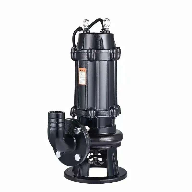 Shanglishi Sand washing electric water centrifugal cutter submersible sewage sump slurry pump 120hp with agitator