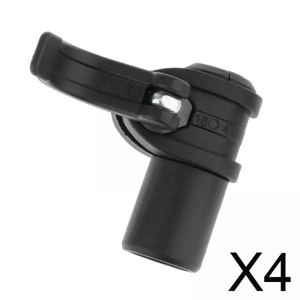 

4 сменных замка для прогулочной палки, внешний замок для альпинистской палки для пеших прогулок на открытом воздухе, 16 мм