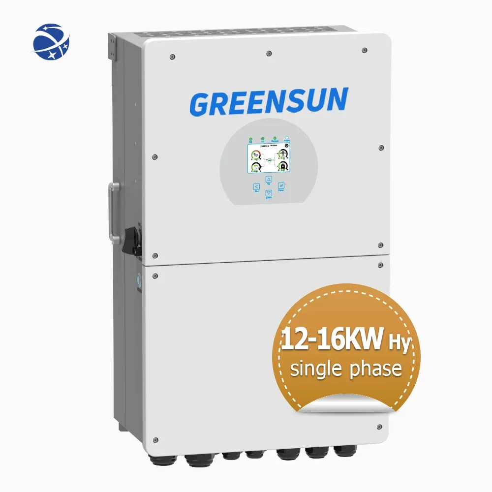 Solar Inverter Single Phase Deye 12Kw 14Kw 16Kw Hybrid Inverter SUN-12K-SG01LP1-EU With Mppt Trackers