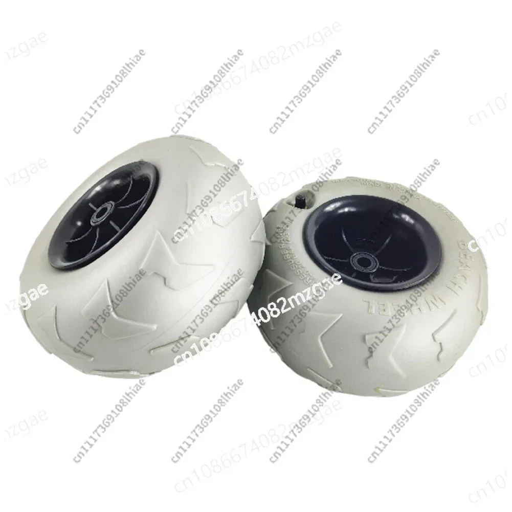 Hot Sales Beach Trolley Wheel Balloon Kayaking Camping Cart Wheel Tire Durability 205x115X12.5mm Replacement Supplies