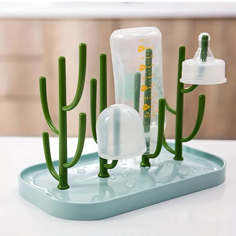 Tree-Shaped Bottle and Cup Drying Rack 4