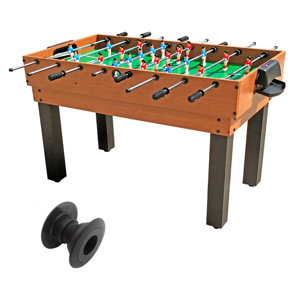 

8 pcs Foosball Bearing Rod Football Machine Bushings Threaded Construction Durable Replacement For Standard Tables Black Hard