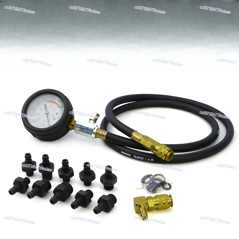 Automobile Oil Pressure Gauge Engine Oil Pressure Detection Gauge Hydraulic Oil Pressure Maintenance Instrument