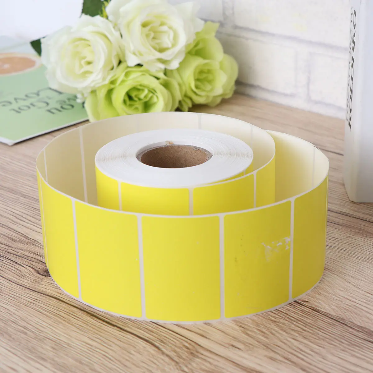 Thermal Label 60X40Mm Waterproof Oilproof For Office Kitchen Milk Tea Shop Folder Label Thermal Printer Labels Blank