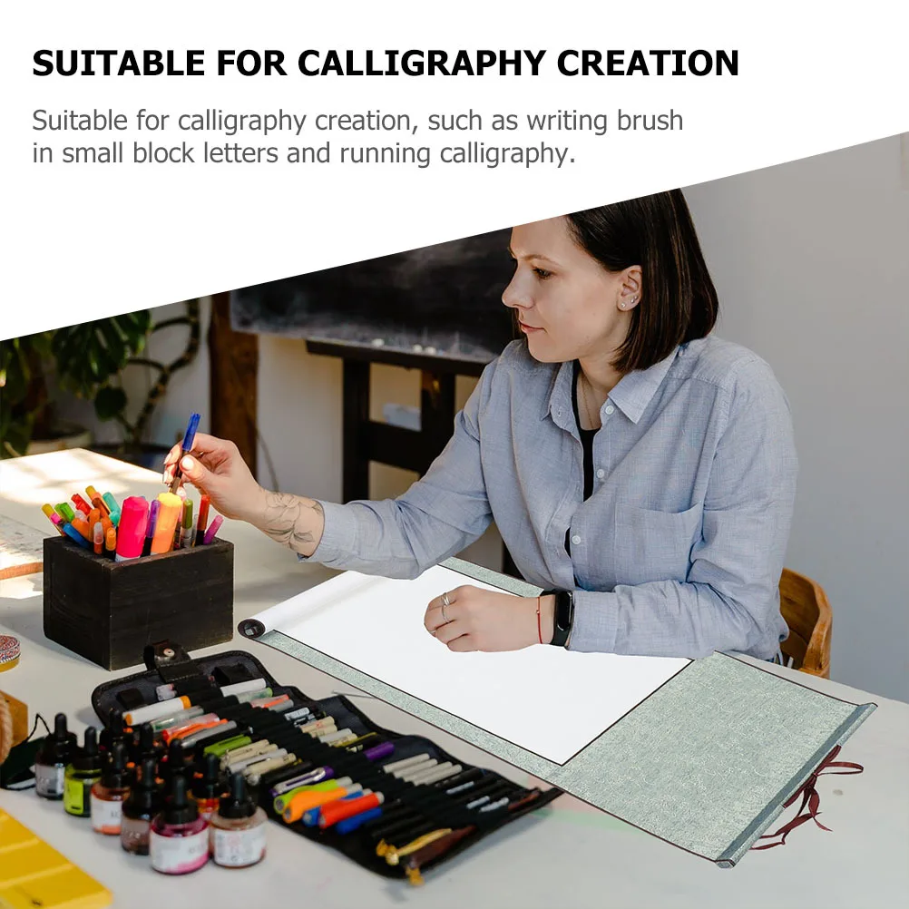 

Chinese Calligraphy Scroll Paper Premium Quality Rice Paper for Calligraphy Painting Art Wall Hanging Scroll Painting Supply