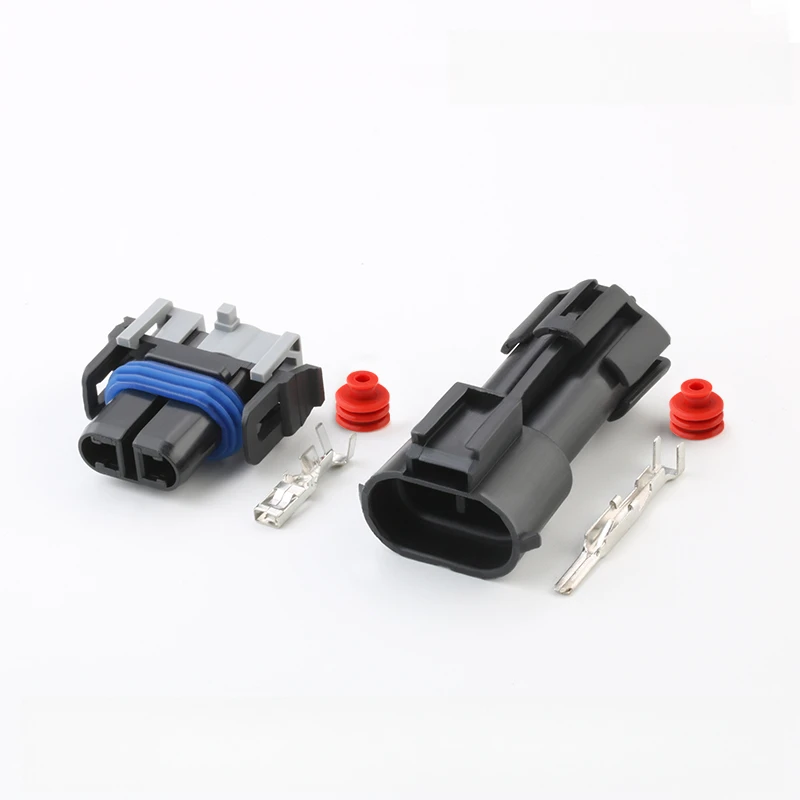 

2-pin 1set DJ7028YA-2.8-11/21 Automotive Waterproof Connector Plug 12065279