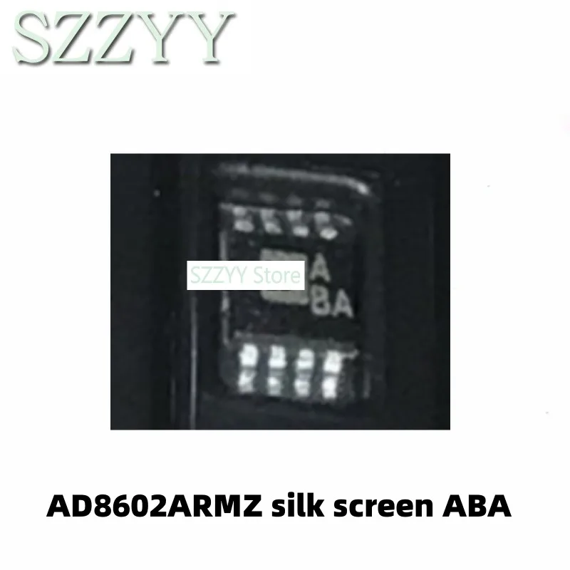 5PCS AD8602ARM AD8602ARMZ AD8602 silk screen ABA MSOP8 precision operational amplifier IC