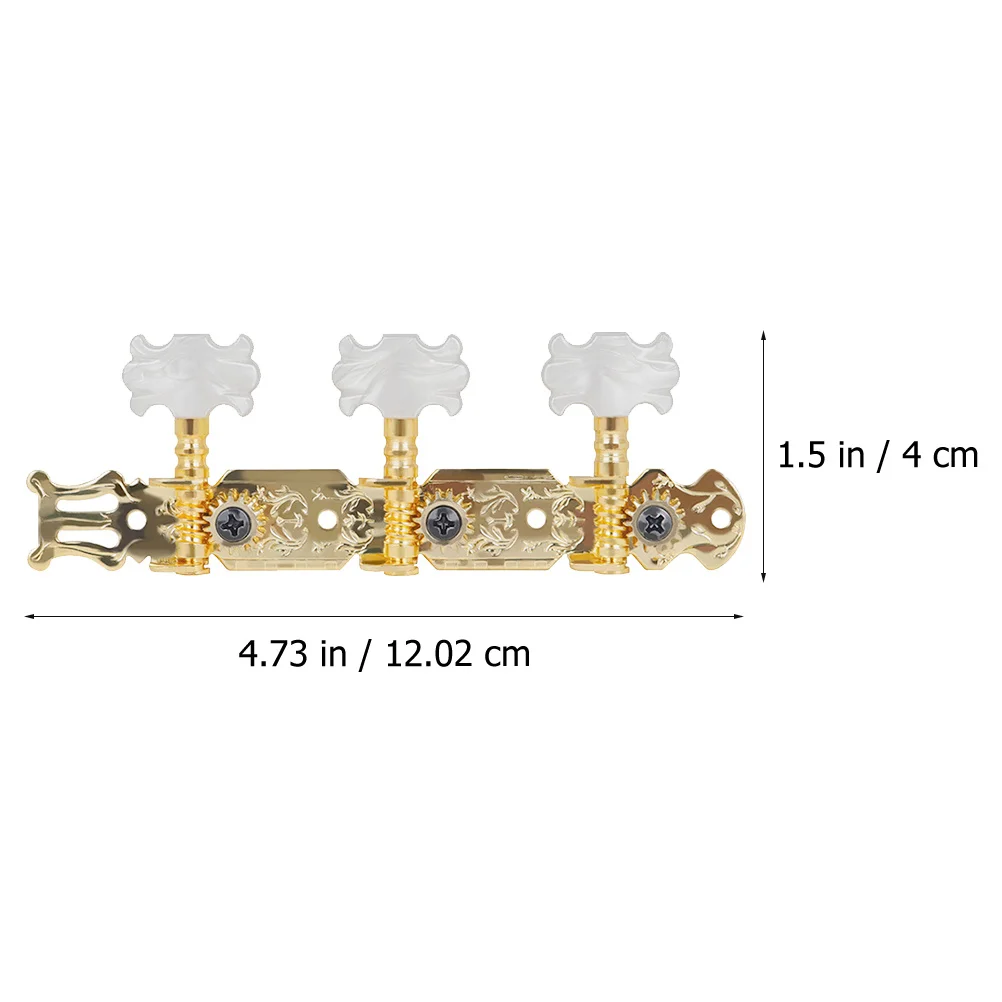 

Classical Guitar Knobs Tone Control Instrument Accessories Gold Rotary Tuning Peg Volume Turner Parts
