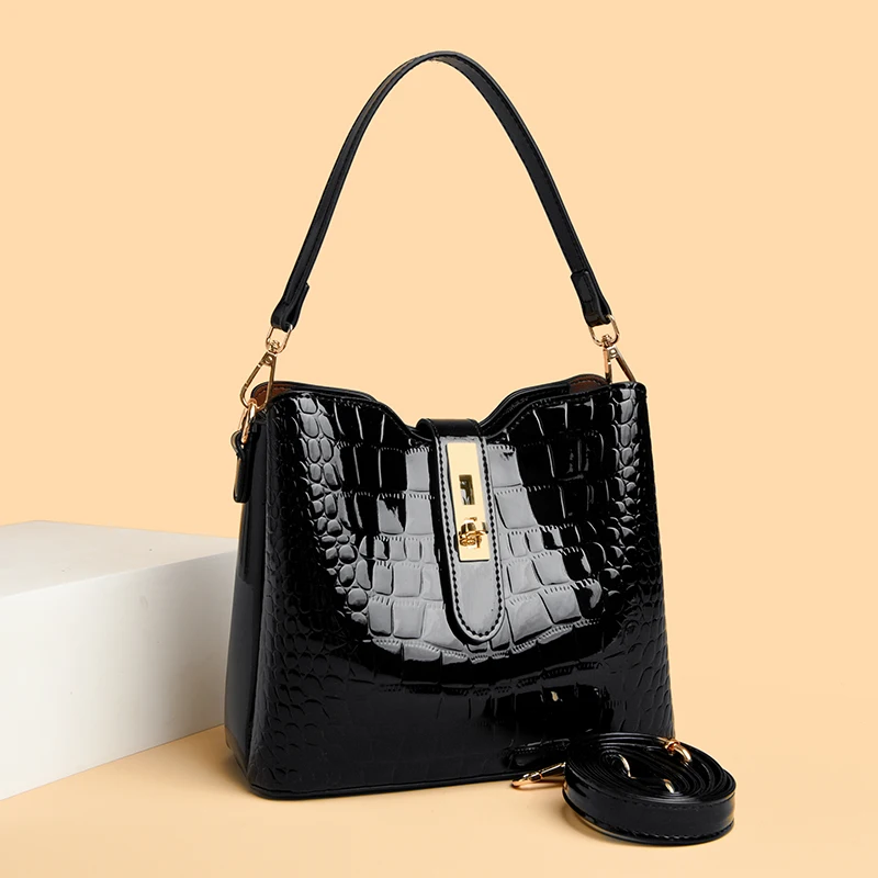 

Высококачественная женская сумка из мягкой кожи, роскошная дизайнерская женская сумка через плечо, женская повседневная сумка-тоут, однотонный кошелек