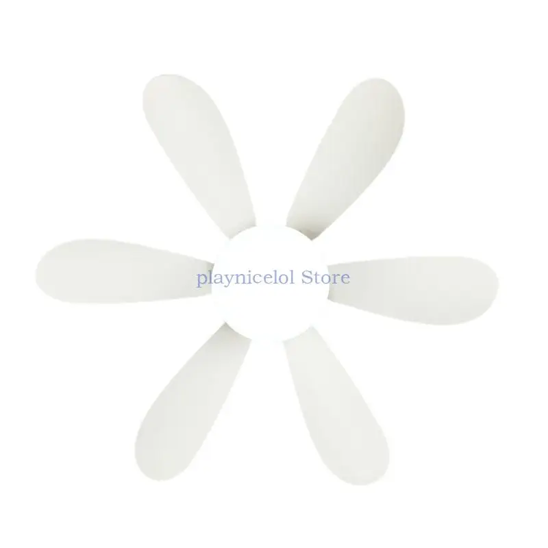 โคมไฟพัดลมไฟฟ้าอัจฉริยะ 30W พร้อมรีโมทคอนโทรล E27 Mount สำหรับห้องเนอสเซอรี่ E8BA