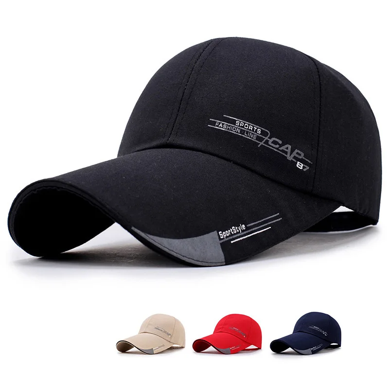 Baseball Cap Sports Cap Solid Color Sun Hat Casual Fashion Outdoor Hip-Hop Gats for Men and Women Hat