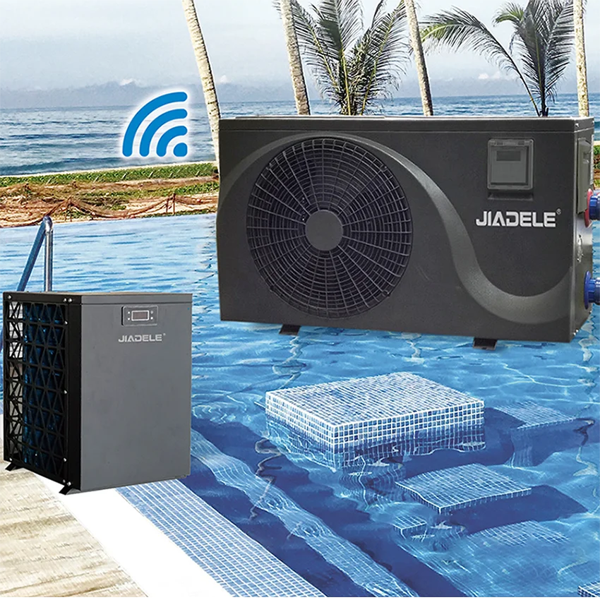 

JIADELE Mini R32 Zwembad Warmtepomp инвертор постоянного тока WIFI подогреватель бассейна тепловой насос для бассейна водонагреватель для бассейна