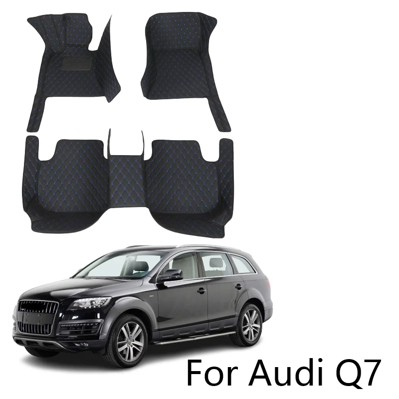 

Автомобильные коврики для Audi Q7 2015 2014 2013 2012 2011 2010 2009 2008 2007 (4 места) автомобильные коврики пользовательские аксессуары для интерьера