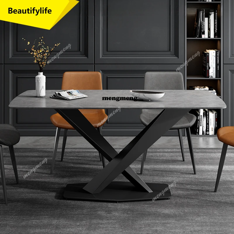 

A13 Высококачественный ресторанный стол, современное качество, скандинавский простой специальный обеденный стол, светильник, роскошная художественная мебель Mesas De Jantar